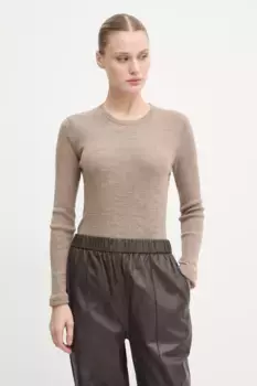 Хлопковая рубашка Mariana с длинными рукавами Day Birger et Mikkelsen, бежевый