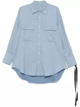 Хлопковая рубашка Marina yee, синий