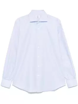 Хлопковая рубашка Mazzarelli, синий