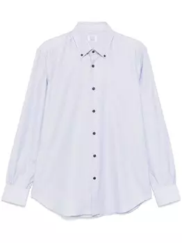 Хлопковая рубашка Mazzarelli, синий