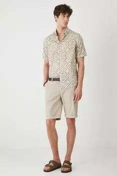 Хлопковая рубашка Medicine, бежевый