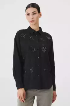 Хлопковая рубашка Medicine, черный