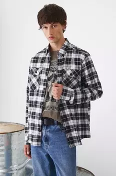 Хлопковая рубашка Medicine, серый