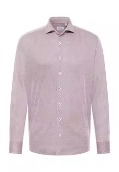 Хлопковая рубашка MODERN FIT ETERNA, красный