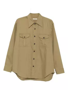 Хлопковая рубашка мужа Husbands, зеленый