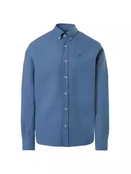 Хлопковая рубашка на пуговицах North Sails, цвет winter sea