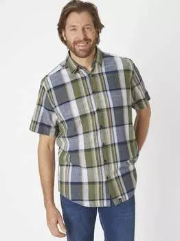 Хлопковая рубашка обычного кроя Paddock`S, мультиколор