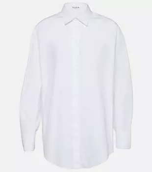 Хлопковая рубашка оверсайз Alaa, белый