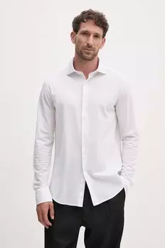 Хлопковая рубашка Paul&Shark, белый