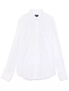 Хлопковая рубашка Paul & Shark, белый