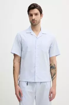 Хлопковая рубашка Paul&Shark, синий