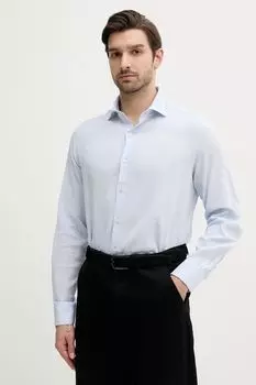 Хлопковая рубашка Paul&Shark, синий