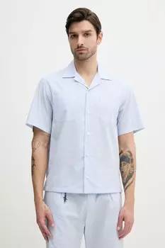 Хлопковая рубашка Paul&Shark, синий