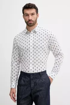 Хлопковая рубашка Pepe Jeans, белый
