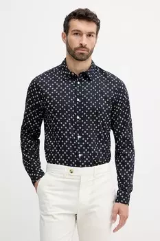 Хлопковая рубашка Pepe Jeans, темно-синий