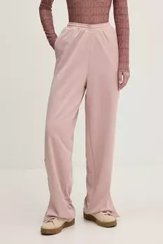 Хлопковая рубашка Pinko, розовый