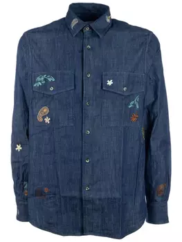 Хлопковая рубашка Пола Смита Paul Smith, синий