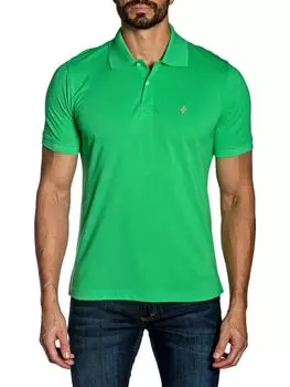 Хлопковая рубашка-поло Lightning Bolt Pima Jared Lang, зеленый