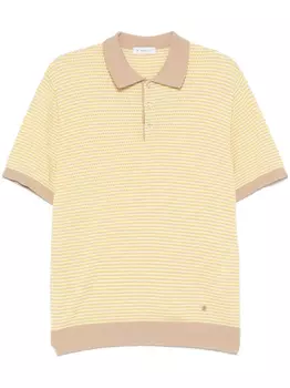 Хлопковая рубашка-поло Manuel Ritz, нейтральный