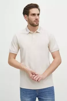 Хлопковая рубашка-поло Medicine, бежевый