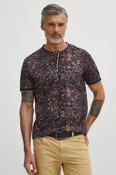 Хлопковая рубашка-поло Medicine, черный