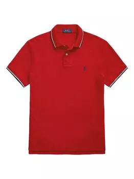 Хлопковая рубашка поло Polo Ralph Lauren, красный