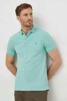 Хлопковая рубашка-поло Polo Ralph Lauren, зеленый