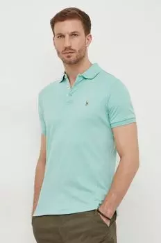 Хлопковая рубашка-поло Polo Ralph Lauren, зеленый