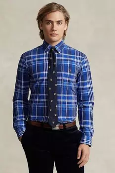 Хлопковая рубашка Polo Ralph Lauren, мультиколор