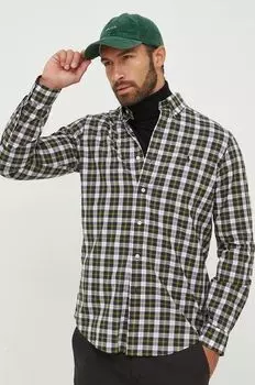 Хлопковая рубашка Polo Ralph Lauren, мультиколор