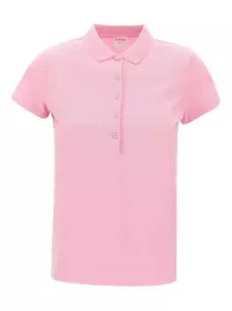 Хлопковая рубашка-поло Sun68, розовый