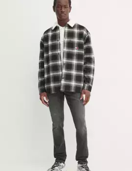 Хлопковая рубашка-поло Tommy Jeans, бежевый