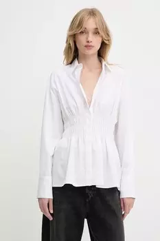 Хлопковая рубашка Rag & Bone, белый