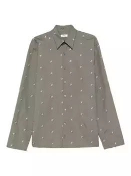 Хлопковая рубашка Rier, серый