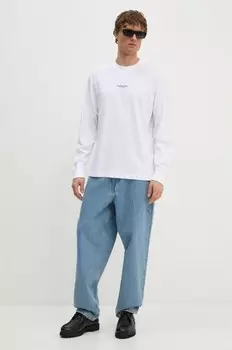 Хлопковая рубашка с длинным рукавом G-Star Raw, белый