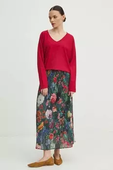 Хлопковая рубашка с длинным рукавом Medicine, розовый