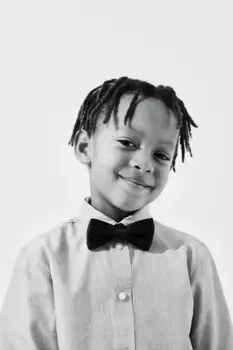 Хлопковая рубашка с длинными рукавами H&M, синий