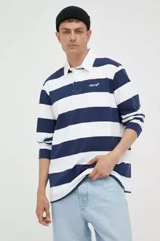 Хлопковая рубашка с длинными рукавами Levi's, белый
