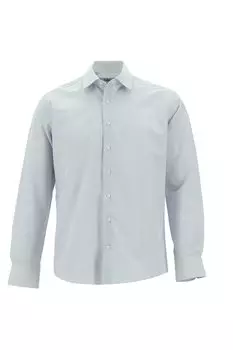 Хлопковая рубашка с острым воротником Kigili, зеленый