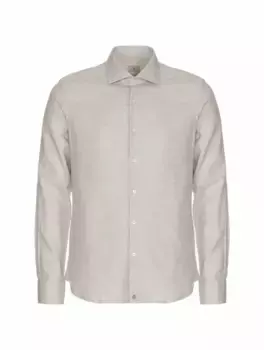 Хлопковая рубашка Sonrisa, серый