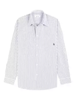 Хлопковая рубашка Sporty & Rich, синий