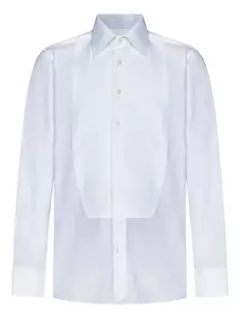 Хлопковая рубашка TOM FORD, белый