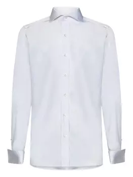 Хлопковая рубашка TOM FORD, белый