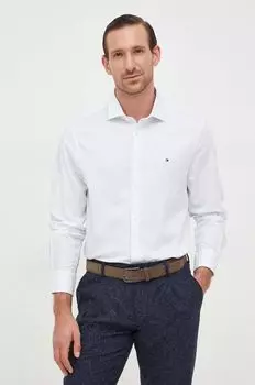 Хлопковая рубашка Tommy Hilfiger, синий