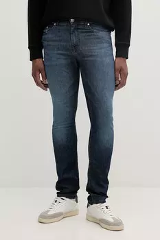 Хлопковая рубашка Tommy Hilfiger, синий