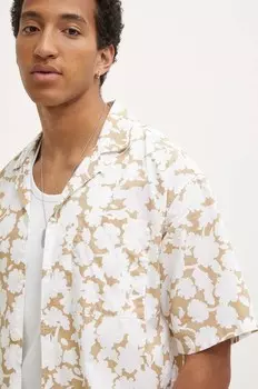 Хлопковая рубашка Tommy Jeans, белый