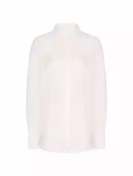Хлопковая рубашка TOTEME, белый