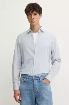 Хлопковая рубашка United Colors of Benetton, белый