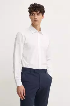 Хлопковая рубашка United Colors of Benetton, белый