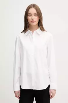 Хлопковая рубашка United Colors Of Benetton, белый